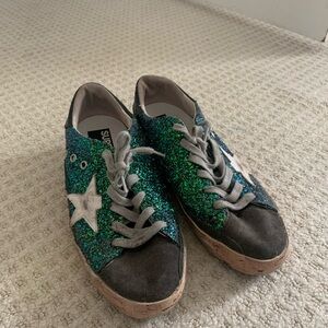 Golden Goose Glitter Star Sneakers